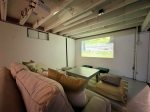 Stream all your favorite shows and movies on the projector screen